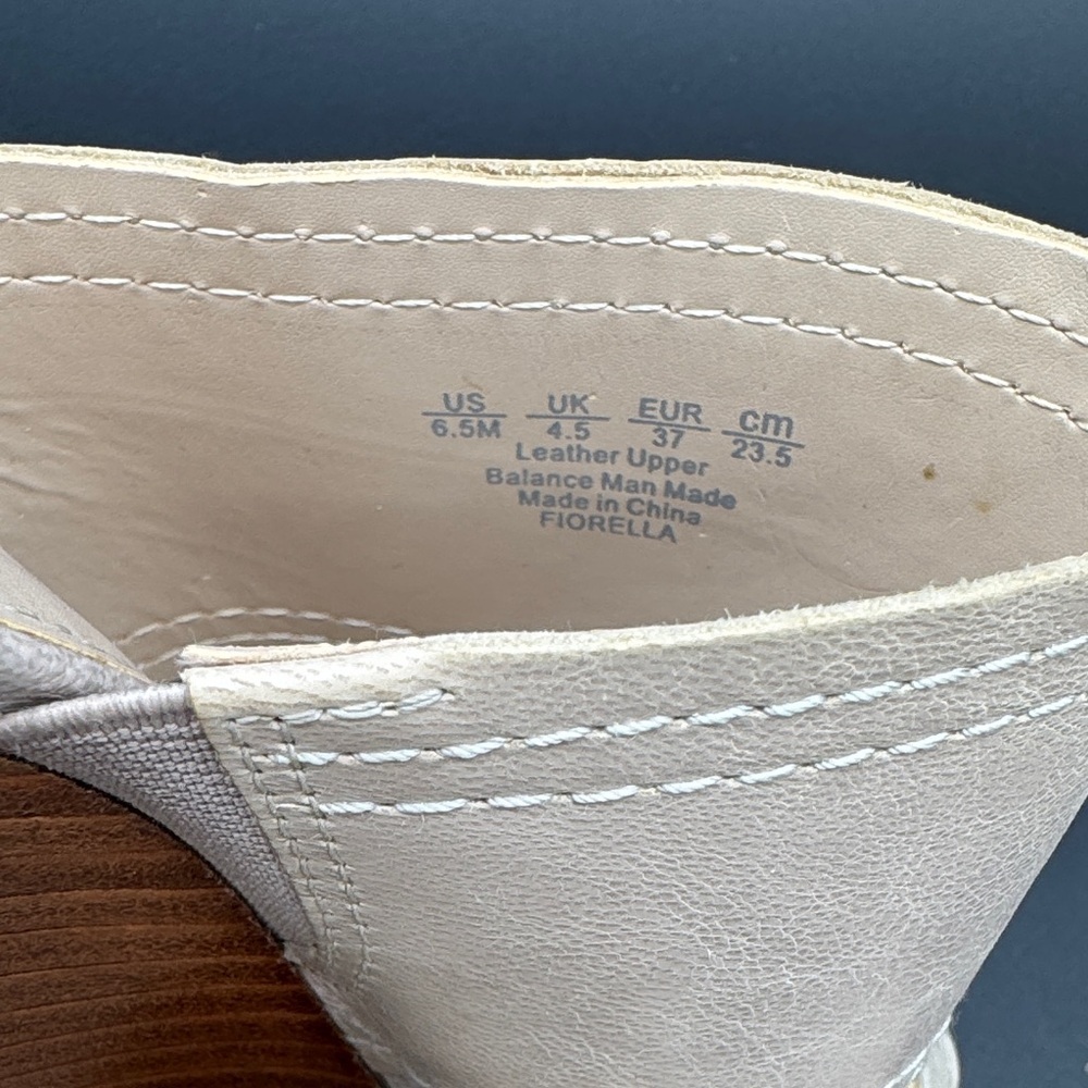 Franco Sarto Florella Tan Mules with Buckle Detail Size 6.5 - Picture 8 of 11